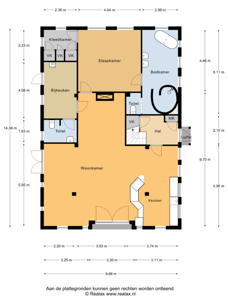 Floor Plan 1 - Kleidijk 8