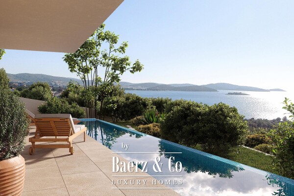 photo 1 Rogoznica, Zečevo Rogozničko, beautiful villa with a swimming pool and a panoramic sea view, 522 m²